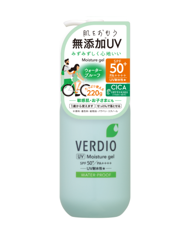 Gel chống nắng dưỡng ẩm cho da nhạy cảm Omi Verdio SPF50+ PA++++ 220 g