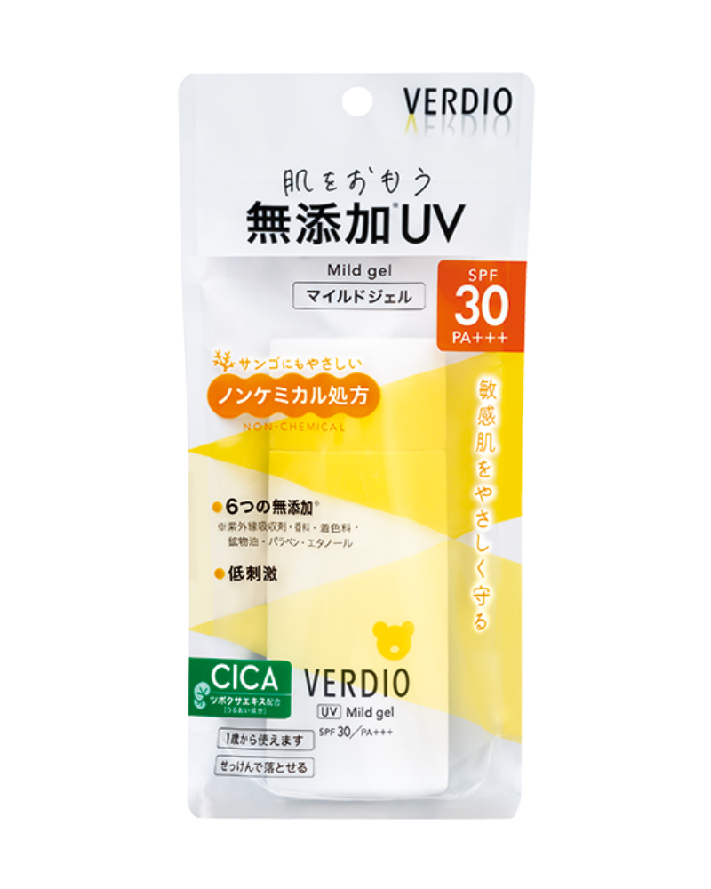 Gel chống nắng dịu nhẹ cho da nhạy cảm Omi Verdio SPF30pa+++