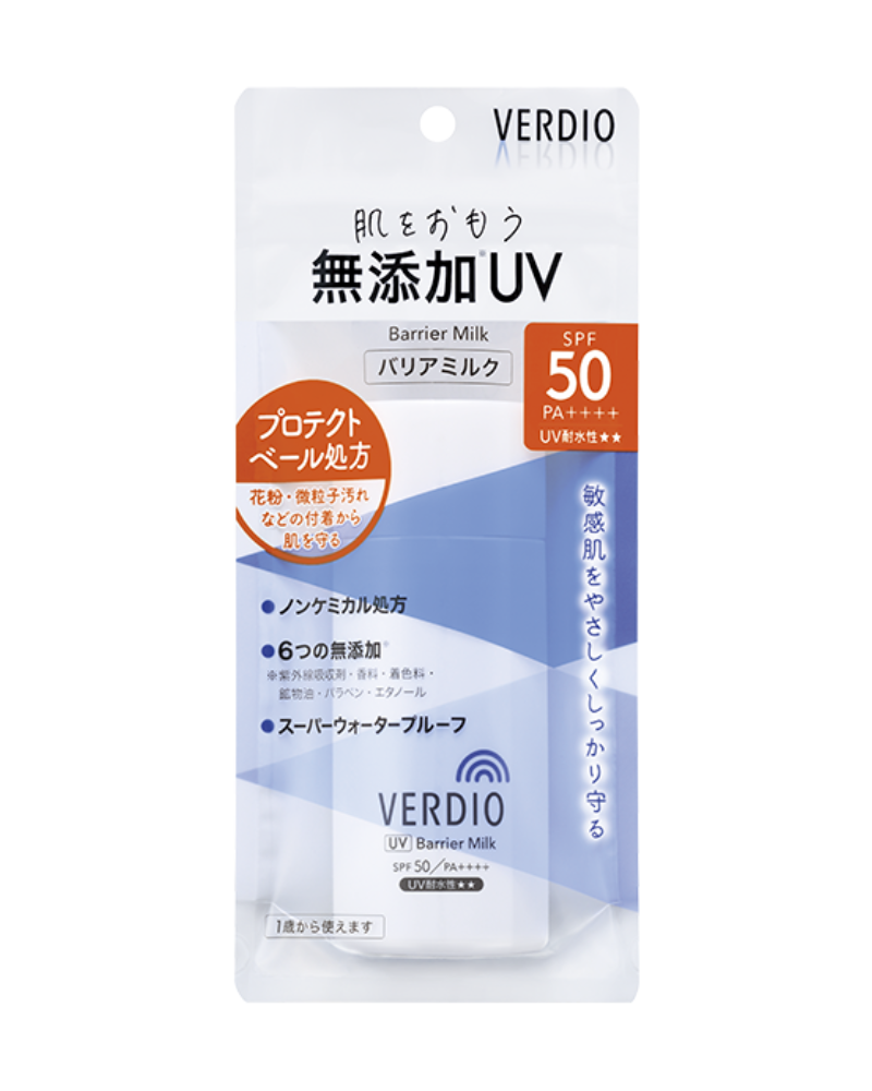 Sữa chống nắng dưỡng ẩm dịu nhẹ cho da nhạy cảm Omi Verdio SPF50pa++++