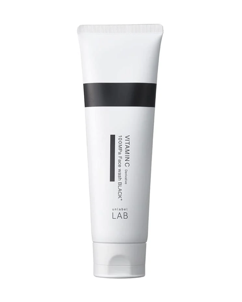 Sữa rửa mặt than hoạt tính làm sạch sâu bổ sung Vitamin C Unlabel Lab 130 g