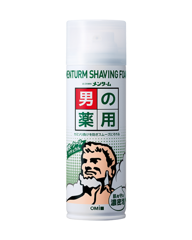 Bọt cạo râu bảo vệ da & giảm trầy xước Menturm ( Hương tự nhiên)