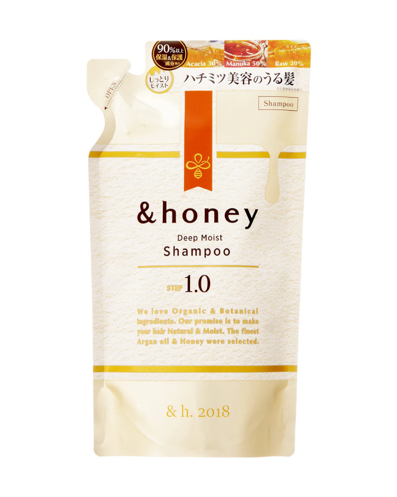 Dầu gội dưỡng tóc chuyên sâu 1.0 &honey Deep Moist (Túi refill)