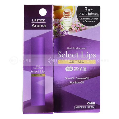 Son dưỡng môi chứa tinh dầu thơm Omi select
