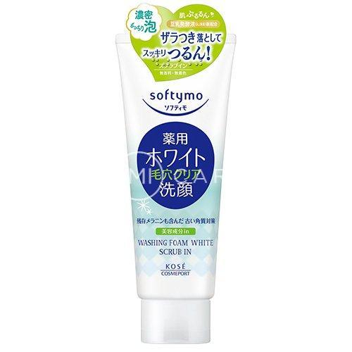 Sữa rửa mặt Softymo washing foam white scrub in 150g