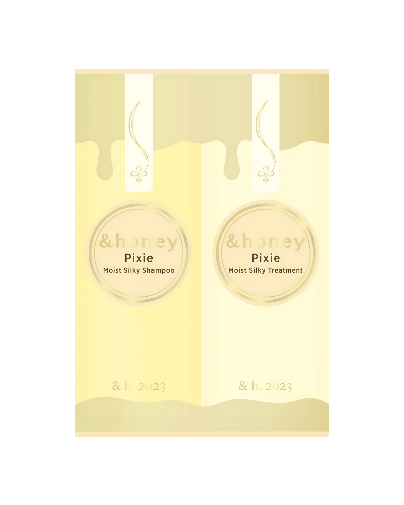 Gói dầu gội - xả dưỡng tóc suôn mượt &honey Pixie