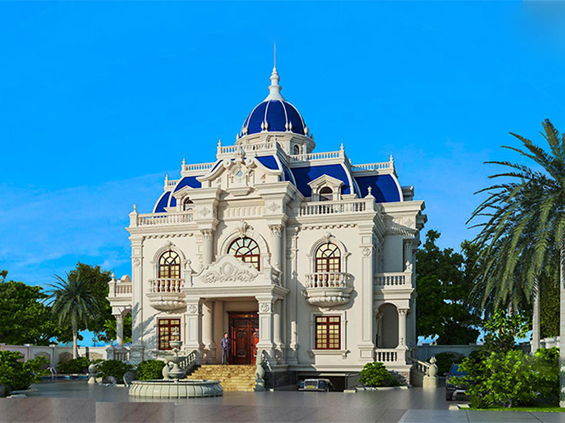 Tổng hợp các mẫu thiết kế biệt thự lâu đài 3 tầng sang trọng và đẳng cấp nhất Việt Nam
