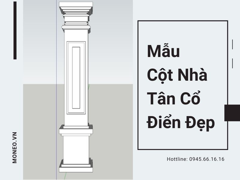 Tổng hợp mẫu cột nhà mái thái đẹp với nhiều kiểu dáng và chất liệu đa ...