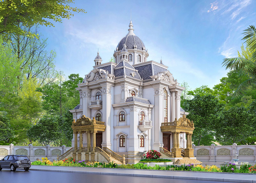 lâu đài nhỏ đẹp 