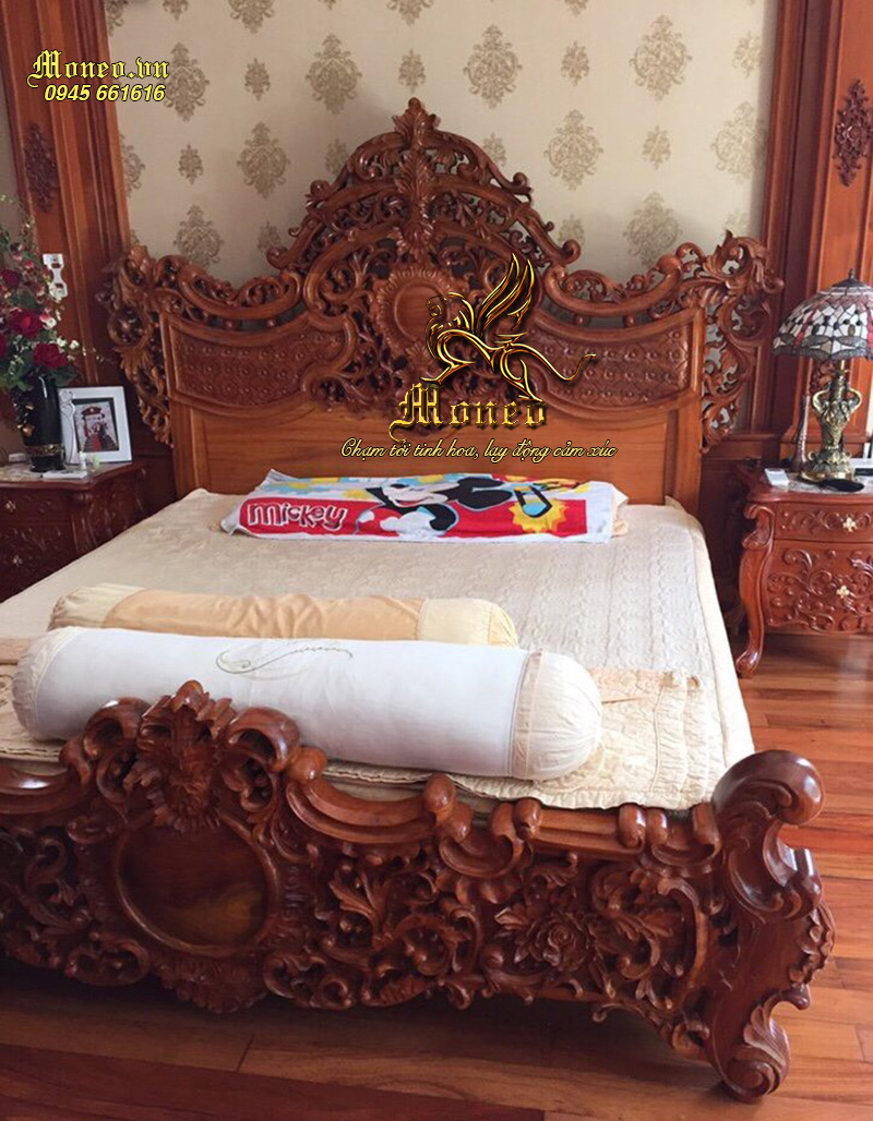 thiết kế nội thất gỗ phong cách cổ điển