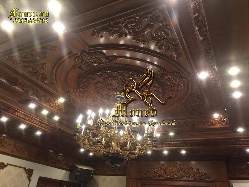 thiết kế nội thất gỗ phong cách cổ điển