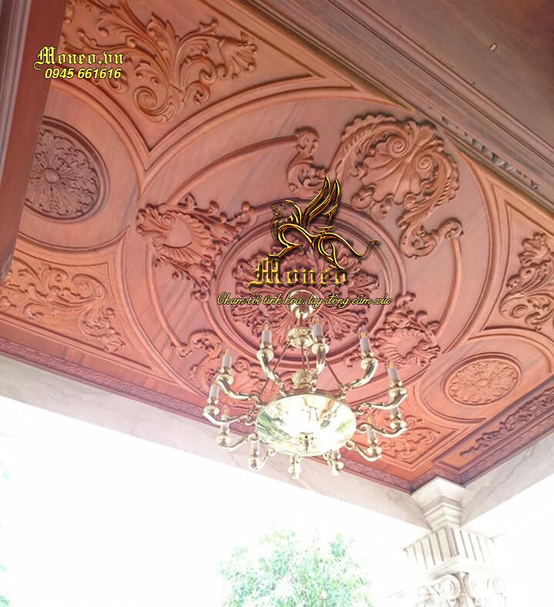 thiết kế nội thất gỗ phong cách cổ điển