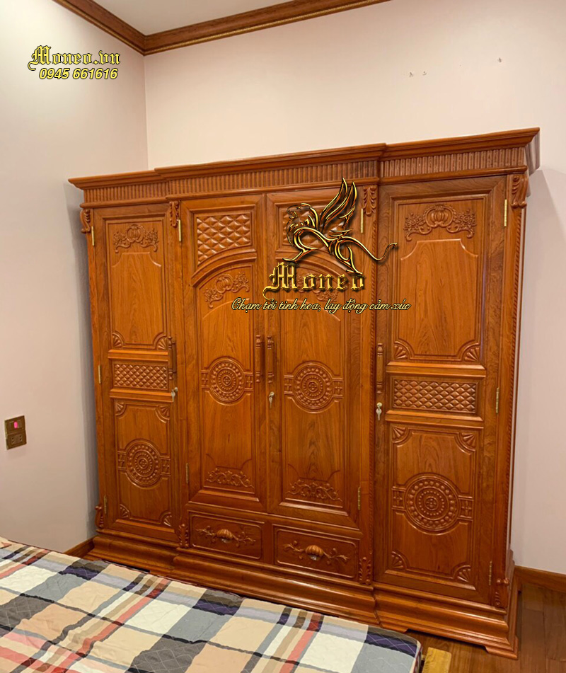 thiết kế nội thất gỗ phong cách cổ điển