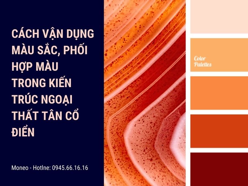màu sắc trong phong cách tân cổ điển
