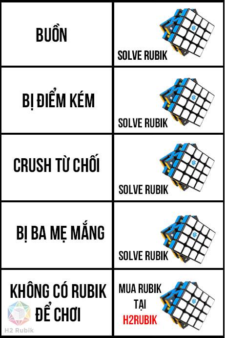 ☀️Rubik đã cứu rỗi chúng ta như thế nào 🤣