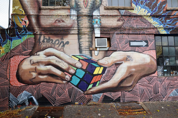 Khối Rubik trong nghệ thuật