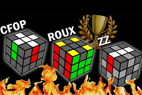 So sánh CFOP/ ROUX/ ZZ, cách giải Rubik 3x3 nâng cao nào tốt nhất?