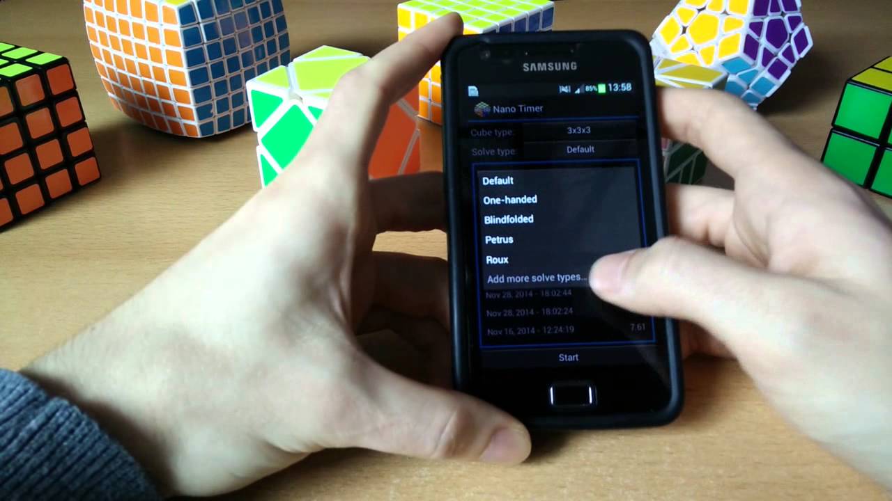 Top 5 ứng dụng đồng hồ bấm giờ Rubik trên điện thoại