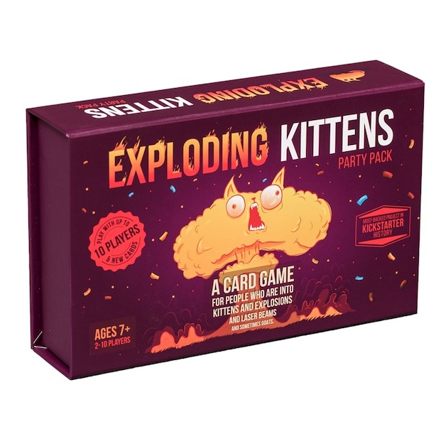 EXPLODING KITTENS: PARTY PACK - Hướng dẫn chơi Mèo nổ