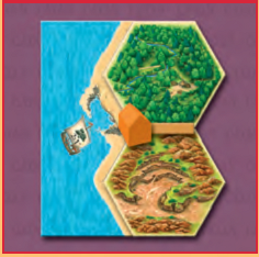 The Settlers of Catan Board Game Chiến Thuật Khai Hoang Vùng Đất Mới Hộp Đời Cổ