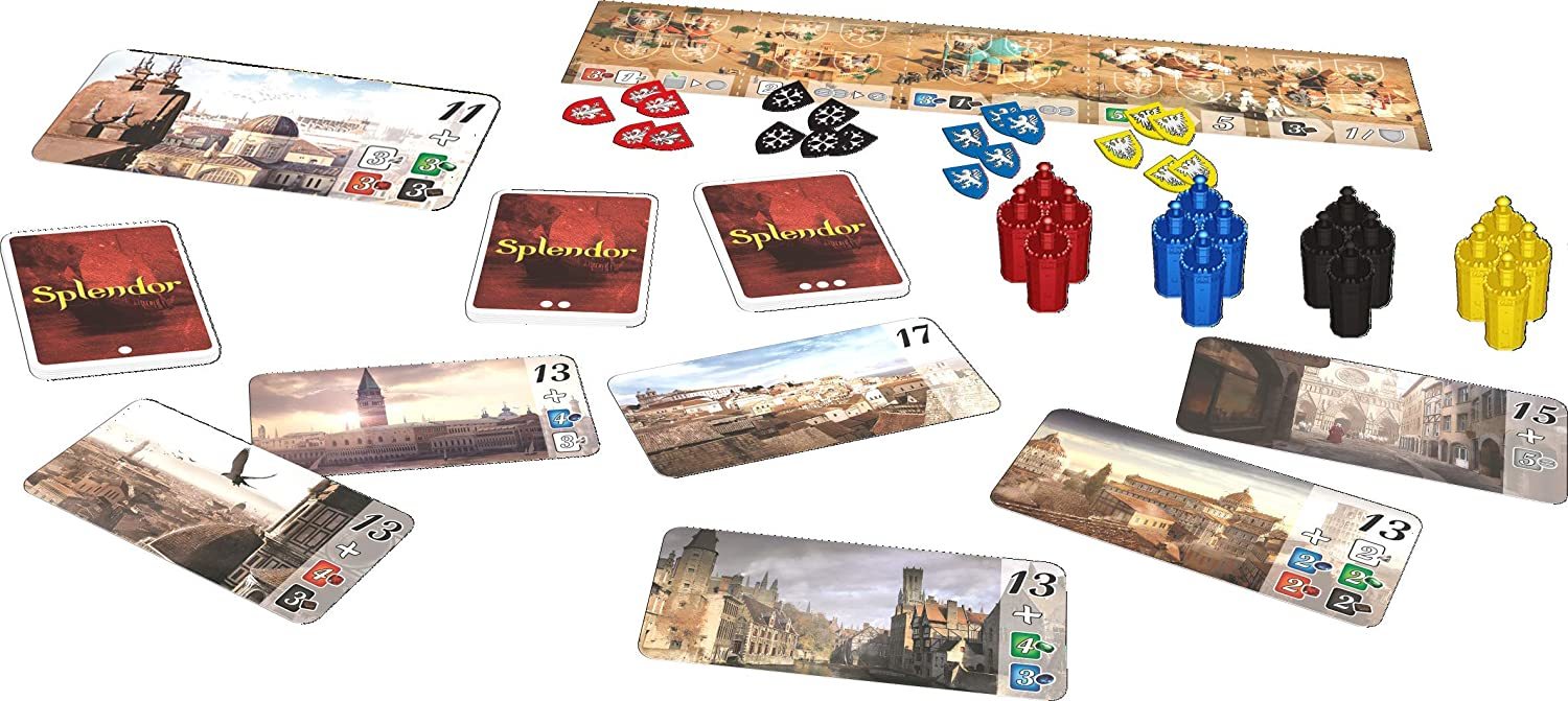 LUẬT CHƠI CITIES OF SPLENDOR BOARD GAME