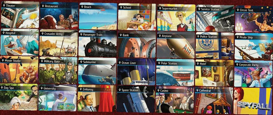 Chi tiết luật chơi Spyfall Board Game