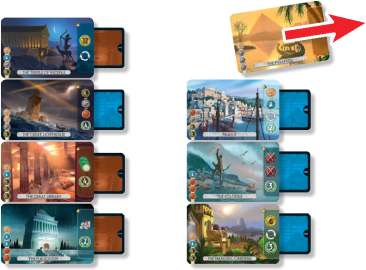 HƯỚNG DẪN CHƠI GAME 7 WONDERS DUEL