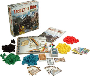 LUẬT CHƠI TICKET TO RIDE EUROPE BOARD GAME DU LỊCH CHIẾN THUẬT