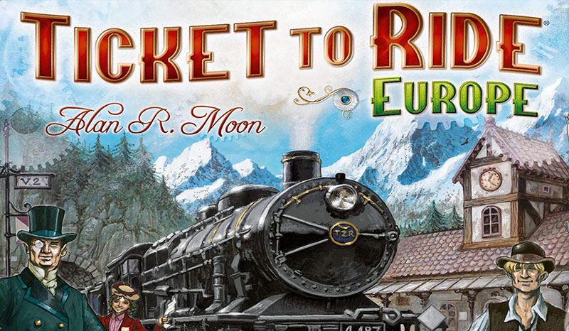 LUẬT CHƠI TICKET TO RIDE EUROPE BOARD GAME DU LỊCH CHIẾN THUẬT