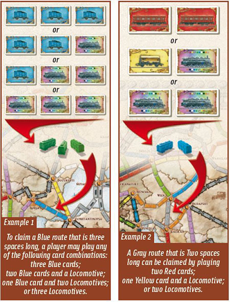 LUẬT CHƠI TICKET TO RIDE EUROPE BOARD GAME DU LỊCH CHIẾN THUẬT