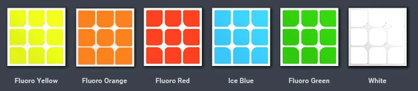Hệ màu Rubik Full Brights - Red