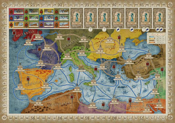 Hướng dẫn luật chơi chi tiết Concordia Board Game