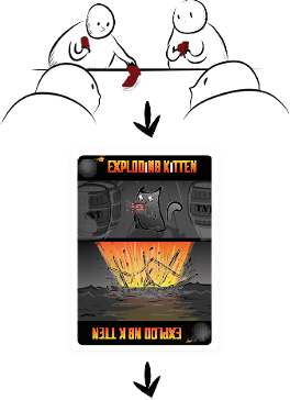 Exploding Kittens: Recipes for Disaster Board Game Mèo Nổ Bản Đặc Biệt 121 Lá (Tiếng Anh US)