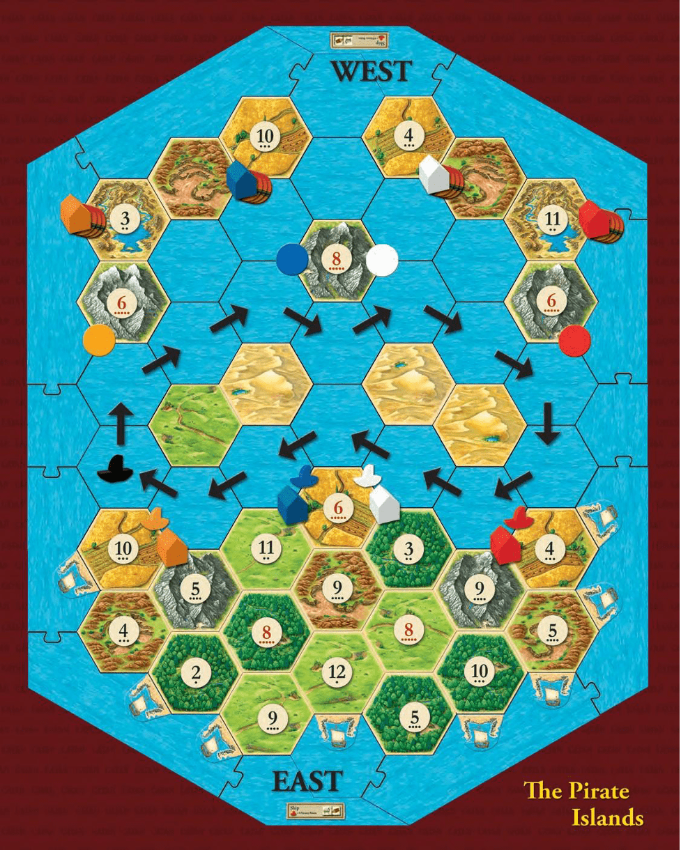 Catan mở rộng: Seafarers - Luật chơi Seafarers chi tiết (P3)