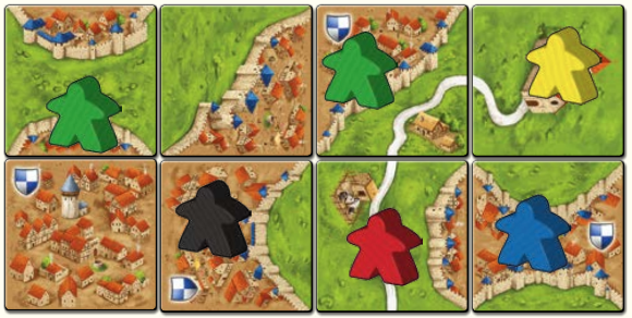 TẤT TẦN TẬT VỀ LUẬT CHƠI CARCASSONNE BOARD GAME