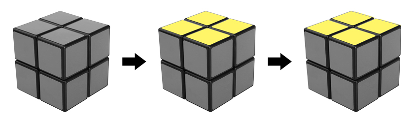 Hướng dẫn cách giải Rubik 2x2 theo Ortega Method