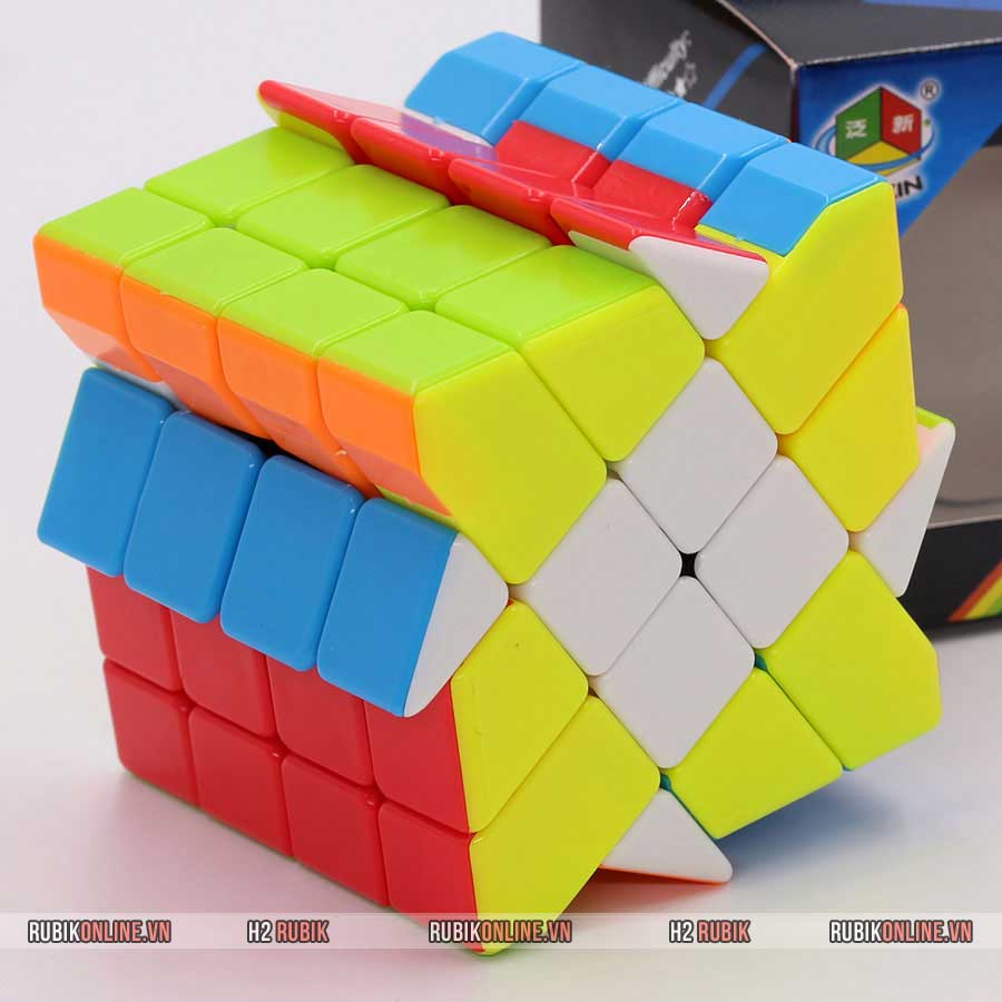 FanXin 4x4x4 Windmill Cube Stickerless | H2 Rubik Shop