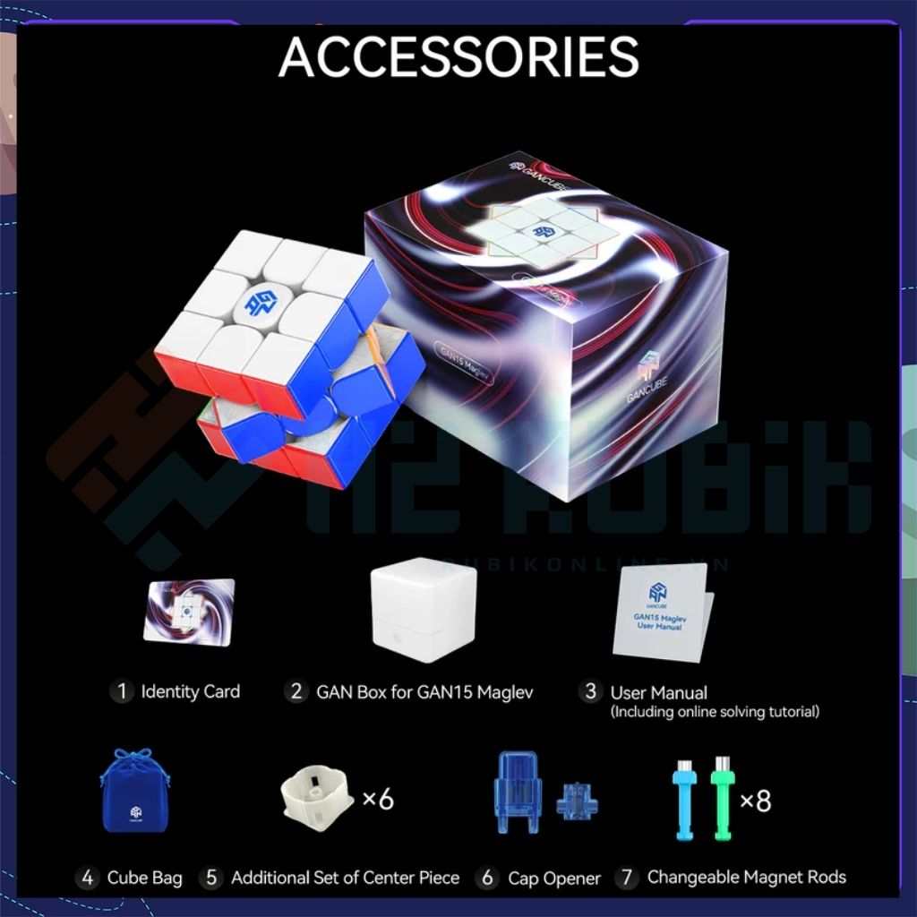 Rubik 3x3 GAN15 Maglev UV GAN 15 H2 Rubik Shop
