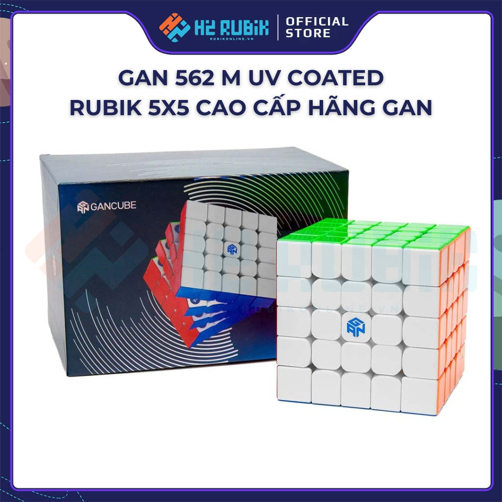 Rubik 5x5 GAN 562 UV Coated H2 Rubik Shop