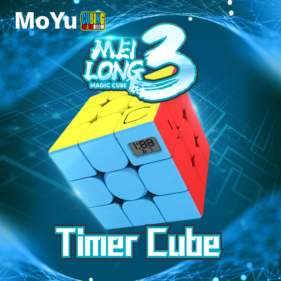 MoFangJiaoShi Meilong 3x3 Timer Cube