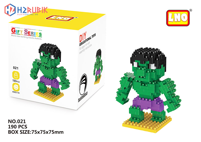 Mô Hình Marvel Nhỏ - Hulk