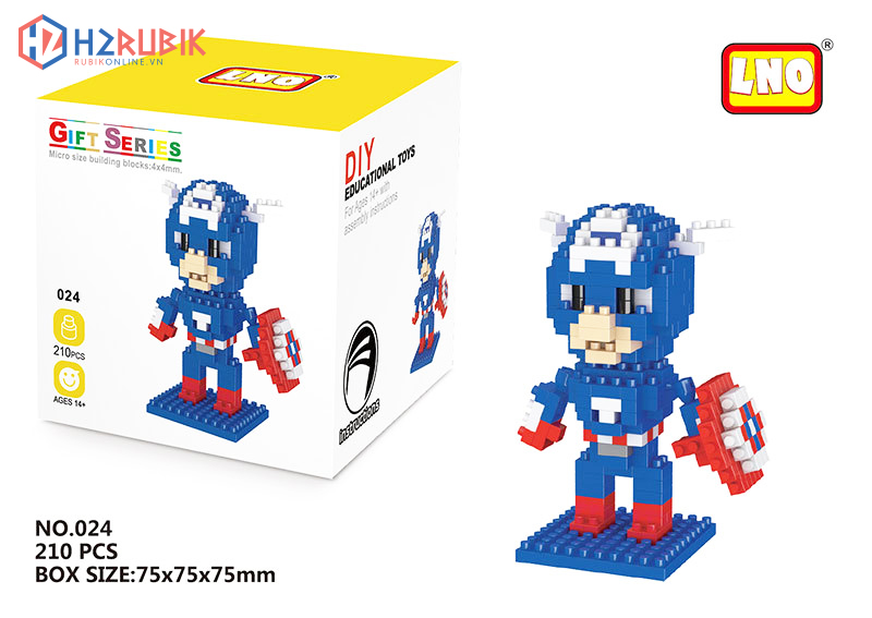 Mô Hình Marvel Nhỏ - Captain America