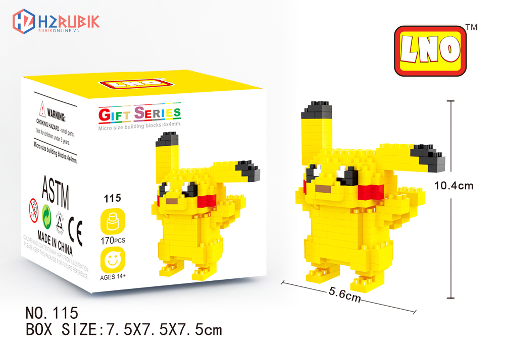Mô hình Pokemon loại nhỏ - pikachu