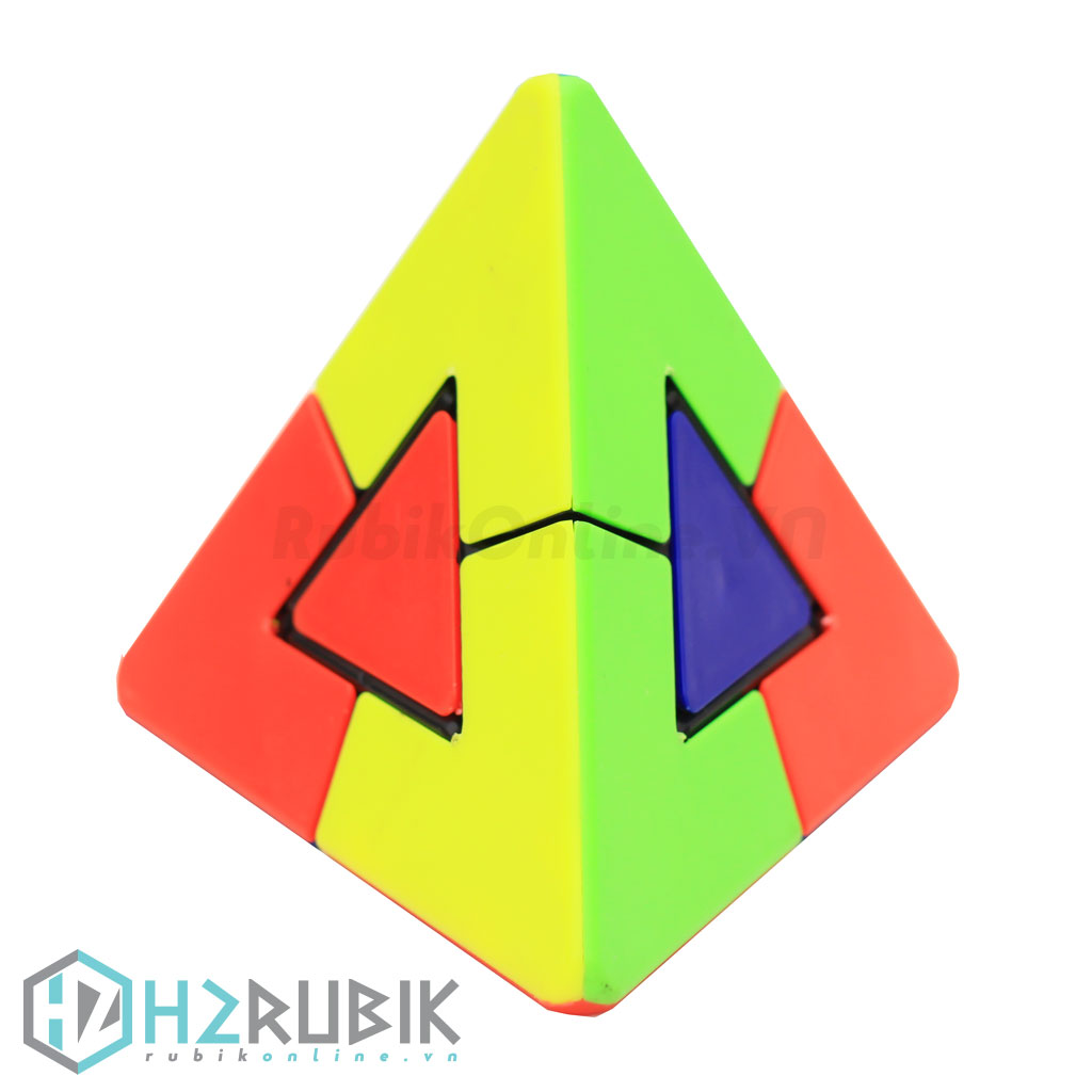 Pyraminx Duo Stickerless | H2 Rubik - RubikOnline.VN H2 Rubik Shop