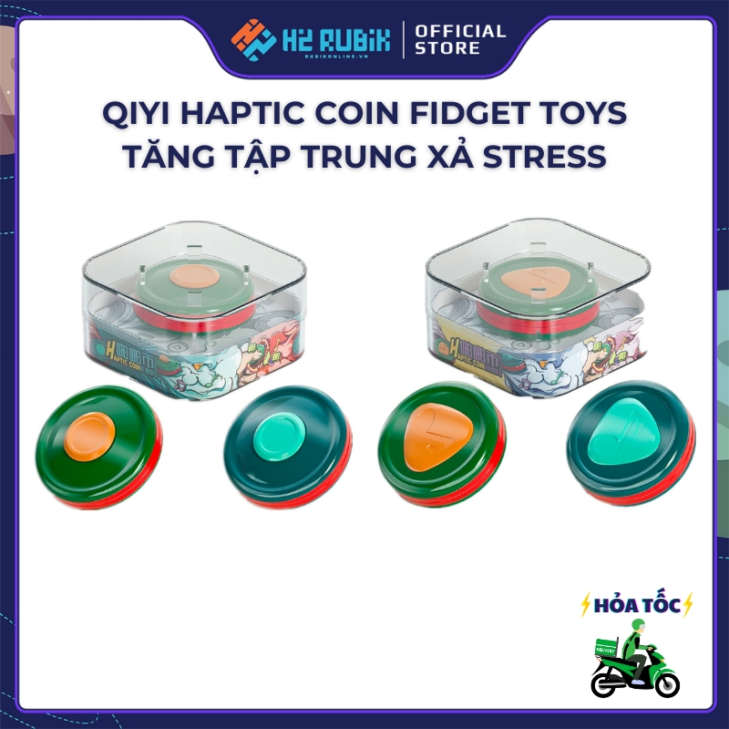 QiYi Haptic Coin - Đồ chơi tăng sự tập trung H2 Rubik Shop