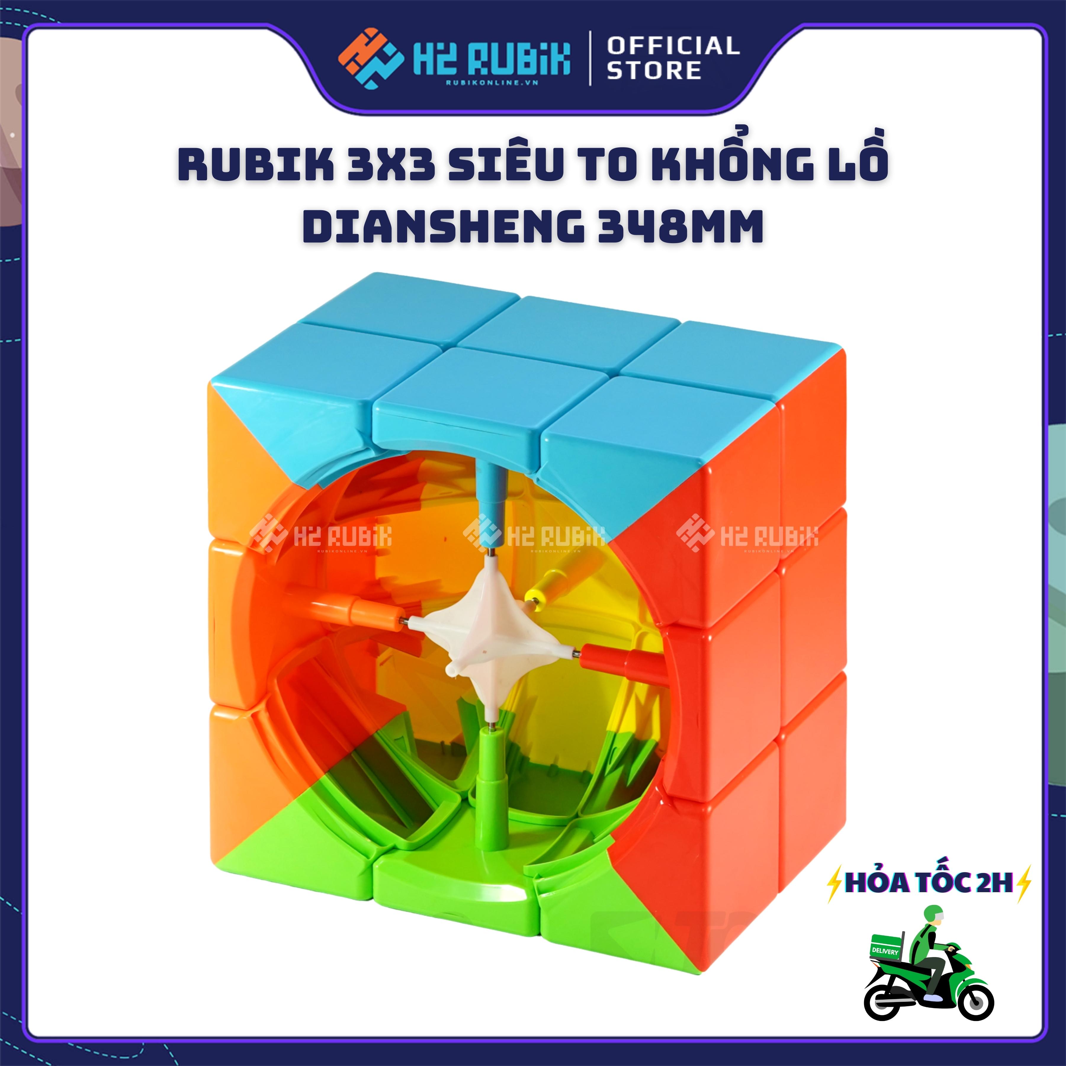 Rubik Khổng Lồ 348mm Diansheng Googol 3x3 H2 Rubik Shop