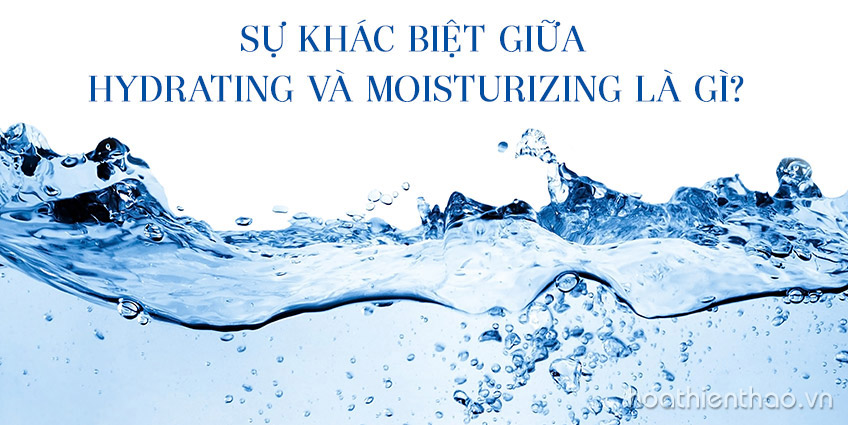 Phân biệt Moisturizer và Hydrating, cách sử dụng của từng loại cho phái đẹp!