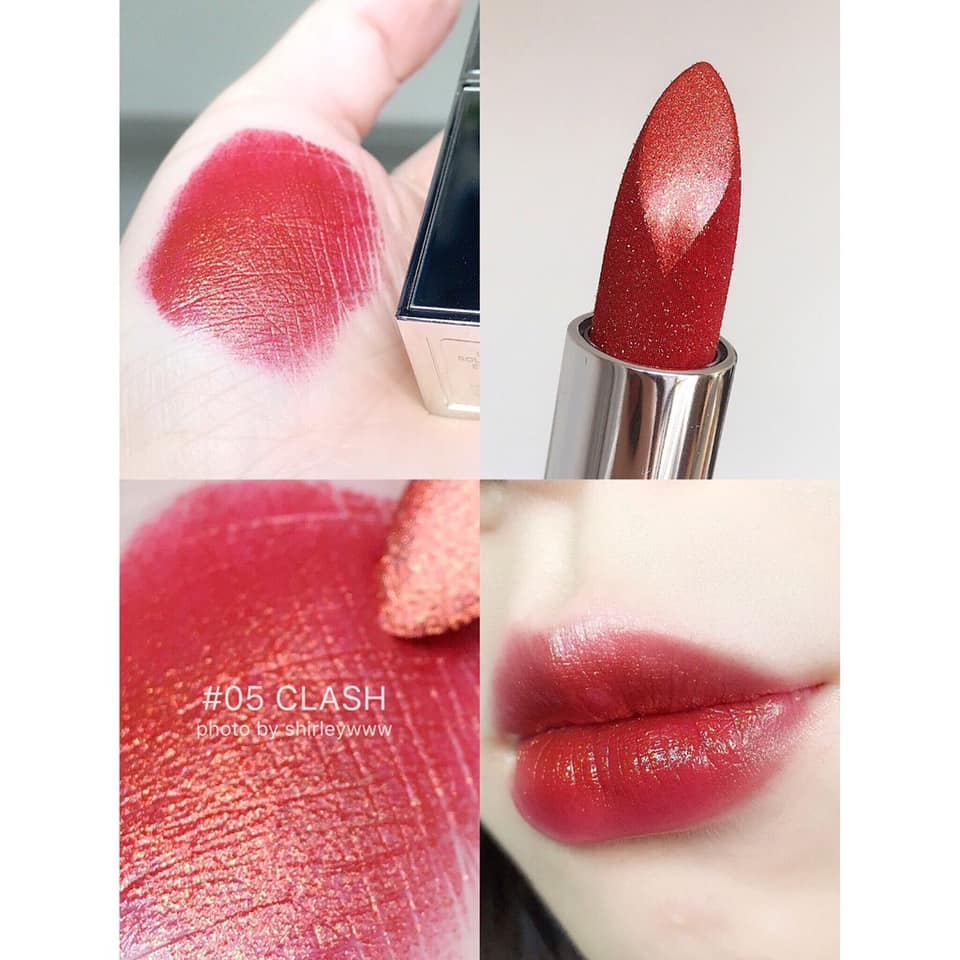 SON NHŨ TOMFORD EXTRÊME LIP SPARK ROUGE À LÈVRES ÉTINCELANT 05 CLASH - CAM  ĐẤT | Hàng Xách Tay Giá Tốt HeaStore