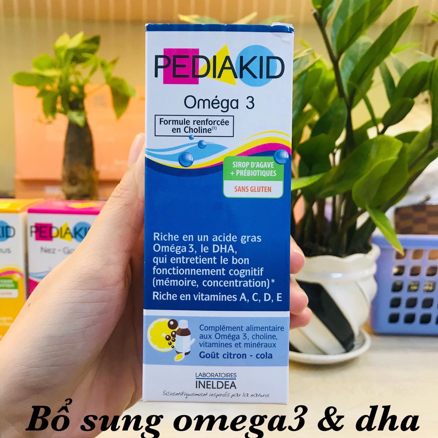SIRO PEDIAKID OMEGA 3 CHO BÉ | Hàng Xách Tay Giá Tốt HeaStore