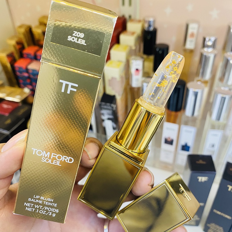 SON DƯỠNG TOM FORD 24K GOLD Z09 SOLEIL LIP BLUSH MÀU HỒNG PHẤN | Hàng Xách  Tay Giá Tốt HeaStore