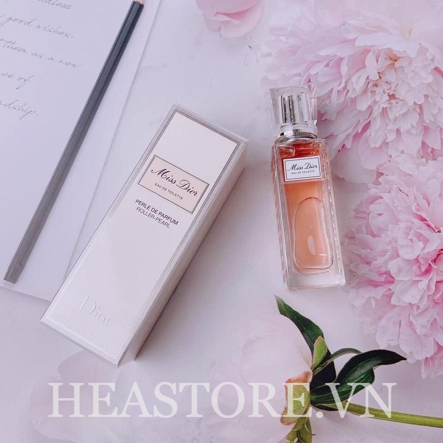 Nước hoa Miss Dior Rose NRoses ngọt ngào và quyến rũ EDT  20ml Dạng lăn